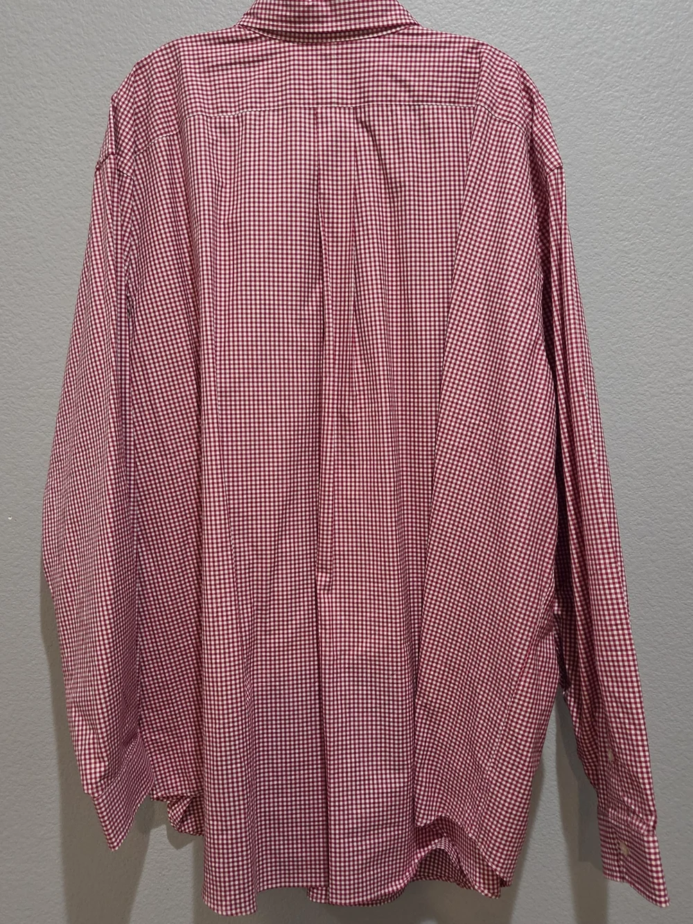 Polo by Ralph Lauren Red Gingham Button-Down Shirt Suze 3XB